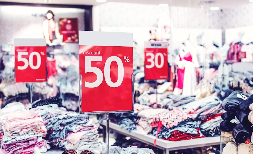 clothing sale